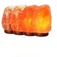 thumbnail image 1 of Himalayan Salt Light Decorative Night Light Himalayan Salt Lamp with Wooden Base for Bedroom Living Room Office, 1 of 5