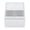 White, variant on BOKYAN 10 Layers Acrylic Eyelash Storage Box with Magnetic Bottom False Eyelashes Pallet Holder Organizer, Transparent