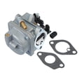 thumbnail image 1 of Kit de carburador para motor de barco, carburador de motocicleta, para Nissan Tohatsu para Mercury Hyfong de 4 tiempos, 3,5 HP, 4 HP, 5 HP, 6 HP, tono plateado metálico, 1 juego, 1 of 1