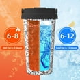 thumbnail image 5 of Gaeub winter Ski Element Print Travel Mug, Insulated Coffee Mug with Leakproof Lid, Travel Coffee Mug,Vacuum Stainless Steel Double Walled Reusable Coffee Cup, 5 of 8