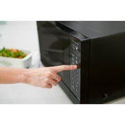 Panasonic 1.2 Cu. Ft. 1200W Genius Sensor Countertop Microwave Oven with Inverter Technology in Black