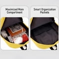 thumbnail image 5 of Anime Backpack with Insulated Lunch Bag, 2-Piece Cartoon Gaming Laptop Daypack Set for Adults & Teens, 5 of 7