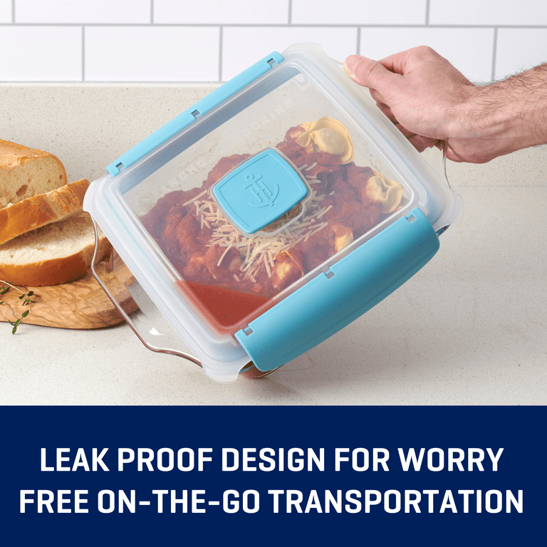 Anchor Hocking TrueLock 9x13 Glass Baking Dish with Locking Lid, 3