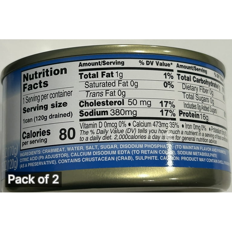 Geisha Wild Caught Fancy Crab Meat, Leg Meat, Protein Packed, Low