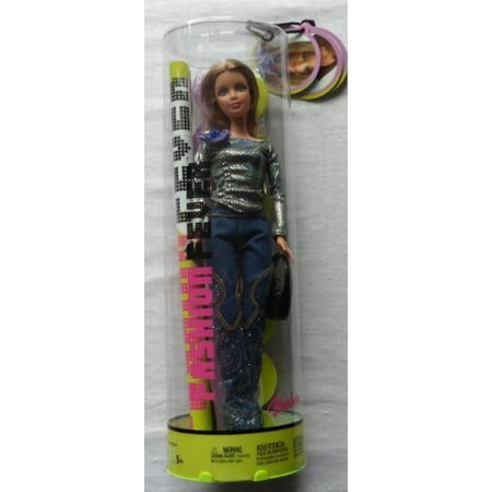 Barbie Fashion Fever - Barbie in Sequinned Blue Jeans Black Shiny Shirt by  Mattel | Walmart Canada