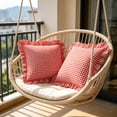 thumbnail image 4 of MKHSQHDG Sales Today Clearance Plaid Cover Checked Ruffled Cover for Home Sofa Pillowcases Red, 4 of 6