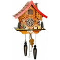 thumbnail image 1 of Horloge Coucou Quartz Forêt Noire Maison avec Musique, 1 of 1