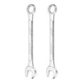 thumbnail image 1 of 2Pcs Combination Wrench 11mm Metric 12-Point Box and Open End Zinc Plated Steel, 1 of 7