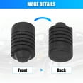 thumbnail image 5 of Unique Bargains 2 Pcs Hood Rubber General Cushion Bumper for Nissan 200SX Altima Frontier Quest, 5 of 7