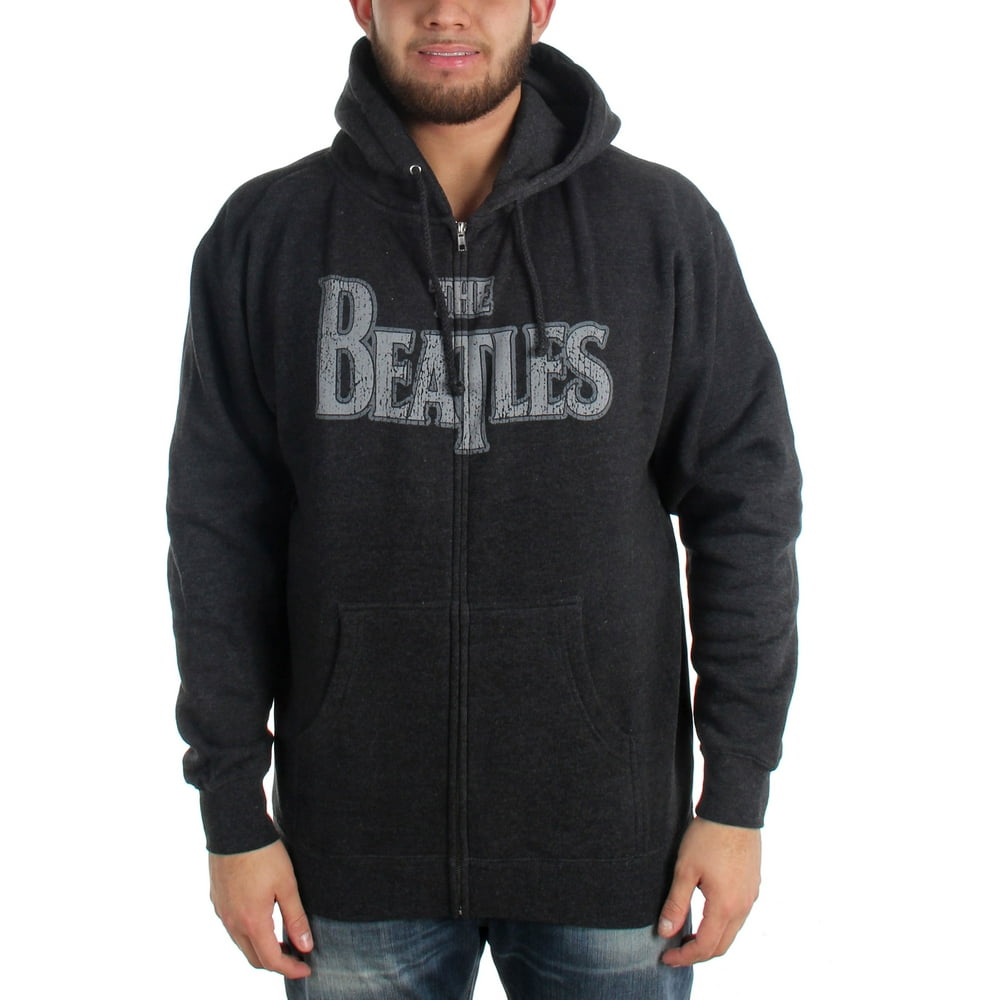 The Beatles - Beatles, The - Mens Vintage Logo Zip Hoodie - Walmart.com - Walmart.com