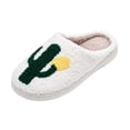thumbnail image 2 of KEVCHE Womens Cute Fuzzy Slippers, Foam Non-Slip Cozy Fluffy House Shoes for Indoor Outdoor, Comfortable Couple Slippers with Soft Plush Lining, Warm Slip-On Home Footwear for Daily Relaxation, 2 of 4
