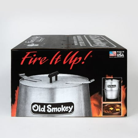 Old Smokey 333-Square Inch Charcoal Grill