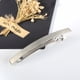 thumbnail image 2 of 4 unids Mujeres Bobby Moda Horquillas Duck Bill CLIP CLIP BARRETTAS Joyas para mujer para mujeres (2pcs Gold, 2pcs Silver), 2 of 4