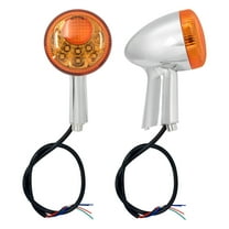 Rear Turn Signals Lights Indicator Amber Fit For Harley Sportster 883 1200 92-up