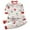 White, variant on Gibobby Kids 2 Pieces Pajama Sets with Bamboo Viscose,Snug Fit Pjs for Girls,All-Season Comfort Sleepwear,Mint Green,3-6 Months