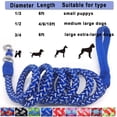 thumbnail image 6 of Mycicy 4ft 6ft 10ft Reflective Dog Leash, Best Nylon Braided Rope Dog Leash Strong Heavy Duty Dog Leash for Small Medium Large Dogs Walking Leash, 6 of 7