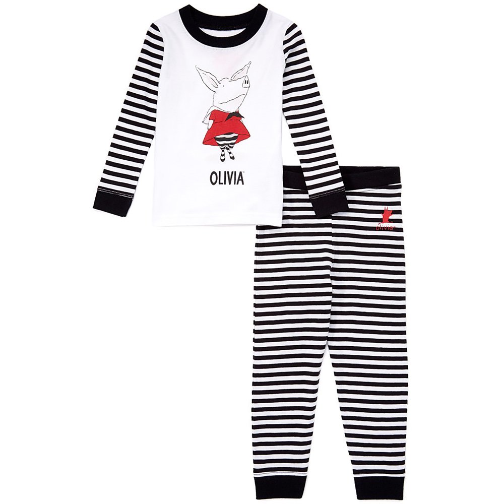 OLIVIA - Olivia The Pig Tight Fit Pajamas 2Pc Set (Toddler Girls