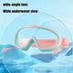 thumbnail image 3 of Gafas de natación Impermeable resistente a la niebla Montura grande | Cómoda correa ajustable de silicona a prueba de fugas | Gafas de natación Clear HD para piscina playa | Se adapta a la cara, 3 of 5