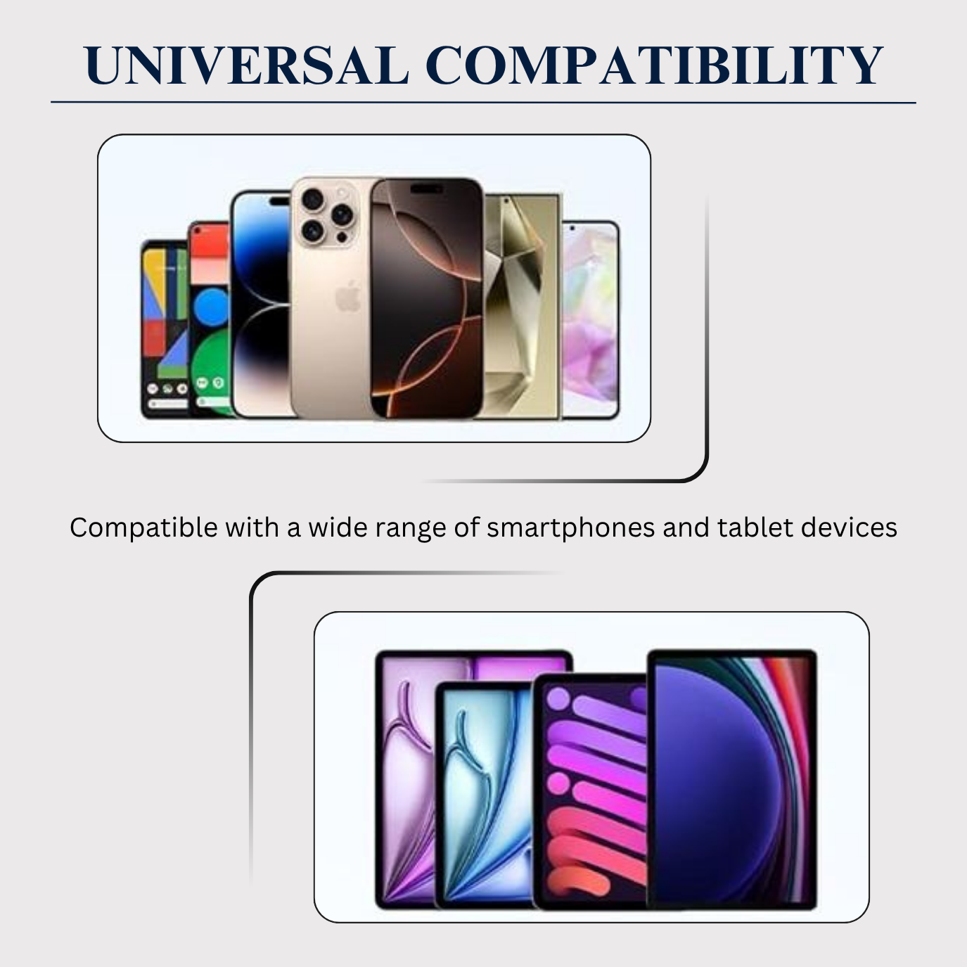 Universal Portable Power Bank 10,000mAh 30W, Dual USB Output Smart Charging with LED, White