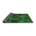 thumbnail image 2 of Ahgly Company Indoor Rectangle Oriental Emerald Green Modern Area Rugs, 2' x 4', 2 of 4