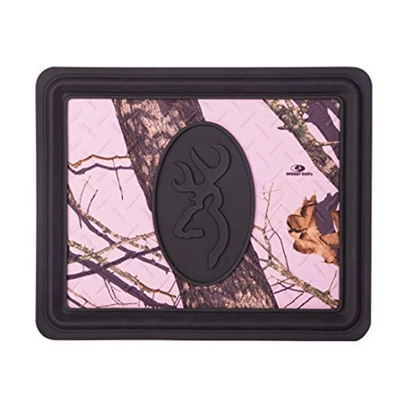 Browning Rear Floor Mat Mossy Oak Break Up Lifestyle Pink Camo