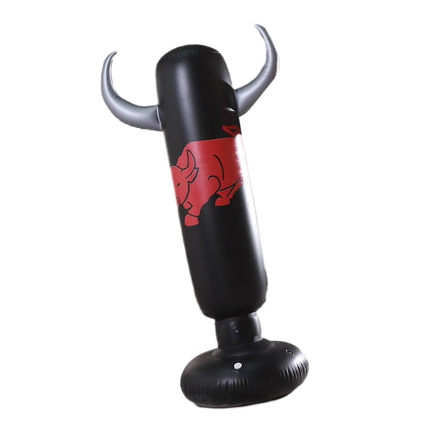 koolsoo Inflatable Punching Bag 63" Height Punching Toy for Fitness Workout Exercise