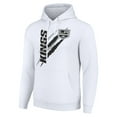 thumbnail image 2 of Men's Starter  White Los Angeles Kings Color Scratch Fleece Pullover Hoodie, 2 of 3