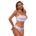 thumbnail image 2 of Bikini Sets for Women Floral Print Tankini Womens Two Piece Swimsuits Separates Bathing Outfit, 2 of 10