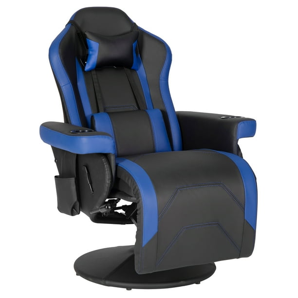 Video Gaming Chair Recliner Ergonomic High Back Swivel Reclining Chair ...