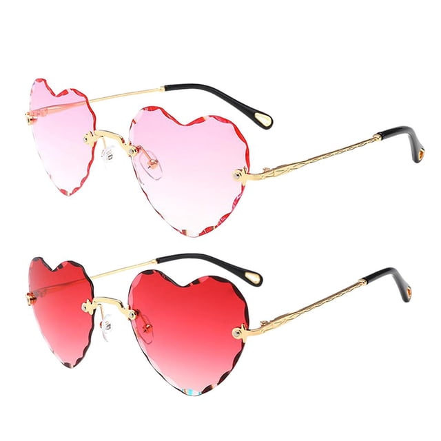 2x de terre sin montura con montura en apariencia de terre con lentes teñidas para fiestas de diseñador Hugo gafas de sol para mujer