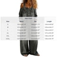 thumbnail image 2 of Edvintorg Denim Jumpsuit for Women Plus Size Adjustable Straps Long Sleeve Loose Casual Jean Jumpsuits Women's Clothes S-3XL Light Blue, 2 of 8