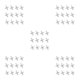 thumbnail image 1 of Matsuzay 6 Pair Jean Curtain Button Clasps No Snaps Fastener Sew for Jackets Clothing Type2, 1 of 1