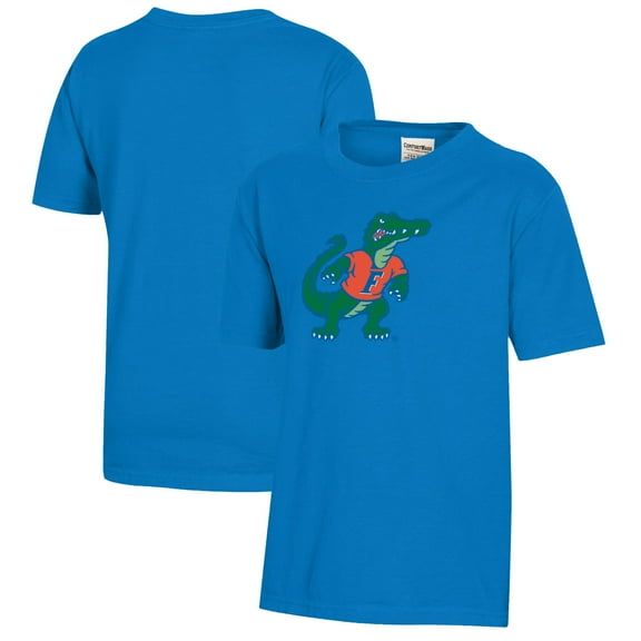 Youth Royal Florida Gators Logo Comfort Wash T-Shirt