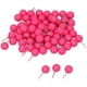 thumbnail image 5 of Chinchetas para mapas de color rojo rosa, 100 unidades, chinchetas para tableros de corcho, chinchetas decorativas de acero y plástico, 9,5 x 20 mm, 5 of 8