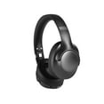 thumbnail image 4 of Auriculares supraurales,Auriculares supraurales plegables con cancelación de ruido,Auriculares 50 h de autonomía con audio para viajes en casa,Auriculares estéreo de oficina con graves Negro, 4 of 9