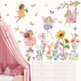 thumbnail image 2 of Adhesivos de pared Wondever Fairy Flower Elves Wildflower Sunflower, 2 of 5