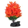 thumbnail image 2 of Fish  Plant Decorations, PU Safe Beautiful Artificial Seaweed Water Plants Easy To Clean  For Office Red,Purple, 2 of 8