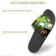 thumbnail image 3 of Green Invader Zim Gir Unisex Slippers Summer Beach Slippers Casual Non Slip Comfortable Slide Sandals Home Slippers For Men Women, 3 of 8