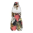 thumbnail image 4 of Byworldtasic Women's Print Halter Jumpsuit Summer Sleeveless Tops Wide Leg Going Out Short Rompers, 4 of 7