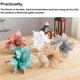 thumbnail image 2 of Monstrate 2 piezas 25 cm brillo Poinsettia árbol de Navidad adornos de Navidad flores artificiales boda fiesta vacaciones Decoración del hogar Blanco, 2 of 6