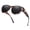 A11 Brownfloral Frame/Grey Lens, variant on Women's Trendy Animal Print Glasses UV400 Brown Gradient Lens for Coffee Run City Walking Errands