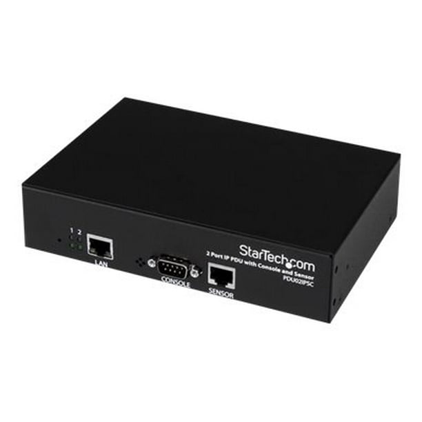 2 Port Switched IP PDU Remotely Managed IP Power Switch Power control unit