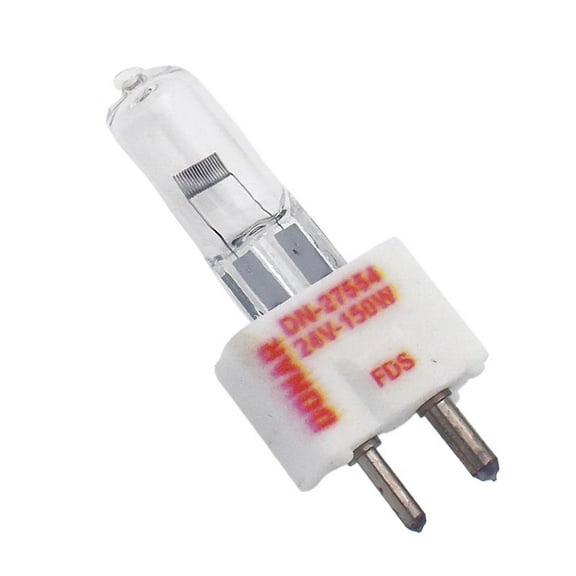 DN-27554 FDS Quartz Halogen Bulb, 24V 150W, Suitable for Dental Chair & Projector Lamp, Compatible with DZE 64643 5974 - 1PCS