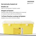 thumbnail image 3 of McKesson Prevent Chemotherapy Waste Container 8 gal. Vertical Entry Case of 9, 3 of 5