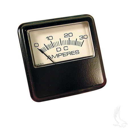 Ammeter, 30A, Square gauge - before 12/90 (Best Electronic Body Fat Tester)