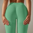 thumbnail image 4 of Womens' Fashion Plus Size Yogo Gym Pants Color Hip-lifting Sports Fitness Running High-waist Yoga Pants Clearance Under 10$!, 4 of 7