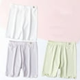 thumbnail image 3 of WOYY 3-Pack Girls Underwear Shorts Lightweight Stretch Liner Shorts Underpants, Sizes 2-12, 3 of 3