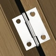 thumbnail image 5 of Stainless Steel Folding Butt Hinges Home Furniture Hardware Door Hinge Small Hinges for Wooden Boxes Lid Jewelry Box Crafts,【1.5 inches】 36*27*0.8,F65824, 5 of 5