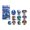 D, variant on 20 Sheet Mystical Adventure PET Sticker Glittering Holographics For Stationery Decoration Art Projects