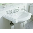 thumbnail image 5 of KOHLER K-2286-8-0 Devonshire Pedestal Bathroom Sink with 8 Centers, White, 5 of 6